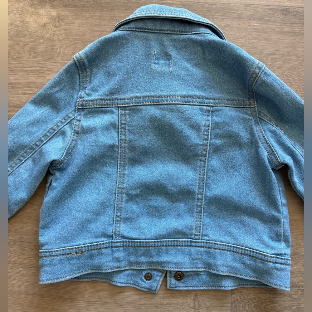 Minnie Mouse Patch Jean Jacket in Medium Blue- 3T - Picture 2 of 4